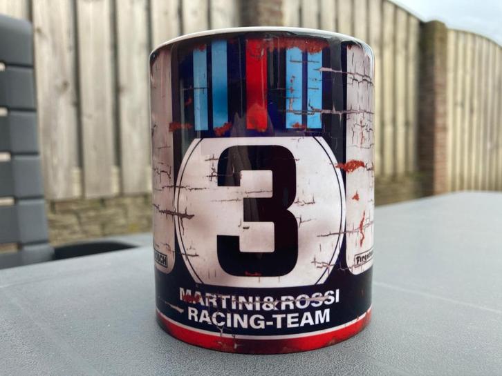 ✅ Martini 917 #3 Porsche mok Vintage olie Autosport, Verzamelen, Automerken, Motoren en Formule 1, Nieuw, Auto's, Ophalen of Verzenden