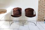 Gastone Rinaldi Stoelen (2 stuks), Huis en Inrichting, Ophalen, Gebruikt, Metaal, Twee