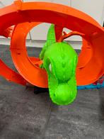 Hot Wheels Dino Auto Launcher Speelset, Ophalen of Verzenden, Zo goed als nieuw, Jongen of Meisje