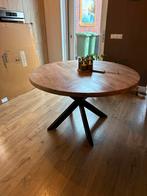 Nieuwe Mango Houten Eettafel - 125 cm #1, Ophalen, 100 tot 150 cm, Rond, Nieuw