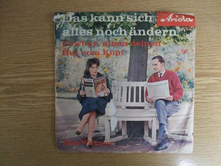 ILSE WERNER  DAS KANN SICH ALLES NOCH ANDEERN / COWBOY, NIMM, Cd's en Dvd's, Vinyl Singles, Zo goed als nieuw, Single, Pop, 7 inch