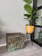 Grote Van Nelle koffie en thee vintage winkelblik, Verzamelen, Blikken, Ophalen of Verzenden, Gebruikt, Overige, Van Nelle