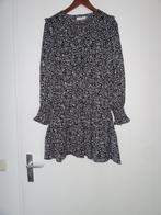 Superleuke MNG bloemen tuniek zwart met witte bloemen.maat S, Maat 38/40 (M), Zwart, MNG, Ophalen of Verzenden