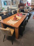 mooie eetkamertafel, Ophalen, Gebruikt, 100 tot 150 cm, 200 cm of meer