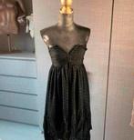 Nieuw zwart strapless jurkje maat S, Maat 38/40 (M), Zwart, Ophalen of Verzenden, Zo goed als nieuw
