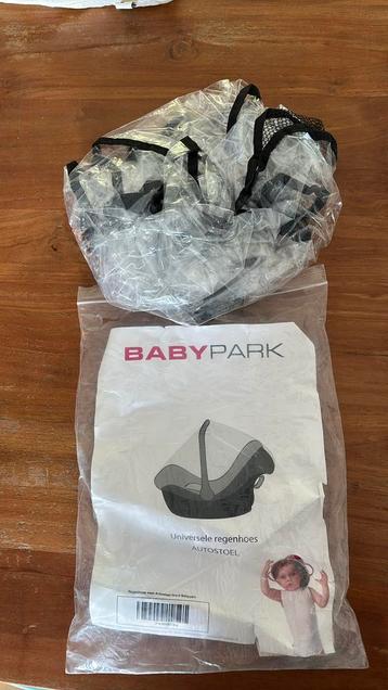 Regenhoes autostoel, van Babypark beschikbaar voor biedingen