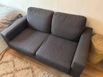 Tweezitsbank grijs, Ophalen, Tweepersoons, 75 tot 100 cm, Zo goed als nieuw