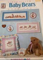 BORDUURPATROON DIMENSIONS BABY BEARS, Verzenden, Zo goed als nieuw, Handborduren, Patroon