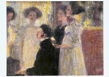 0150A GUSTAV KLIMT ~ Schubert aan de piano 1896 beschikbaar voor biedingen