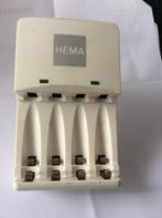 Hema batterij oplader Voor 4 penlite batterijen, Ophalen of Verzenden, Gebruikt