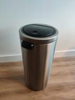 Brabantia Prullenbak - 30 Liter, Huis en Inrichting, Ophalen, 50 tot 75 cm, Zo goed als nieuw, Rvs