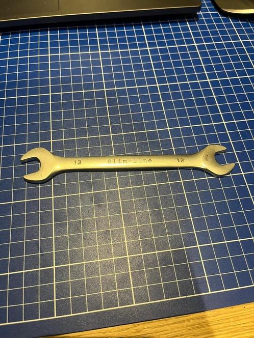 Slim-Line Steeksleutel 13/12 mm, Doe-het-zelf en Verbouw, Gereedschap | Handgereedschap, Nieuw, Ophalen of Verzenden