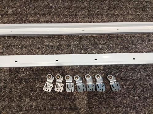 Kastdeur hangrail met rollers, Doe-het-zelf en Verbouw, IJzerwaren en Bevestigingsmiddelen, Gebruikt, Overige typen, Ophalen