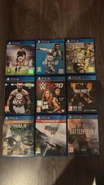 9 ps4 games, Ophalen of Verzenden, Zo goed als nieuw, Met 1 controller