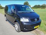 Volkswagen Transporter DC Bestel 2.5TDI 130PK AUT 2008 ZWART, Auto's, Zwart, USB, Volkswagen, 2500 kg