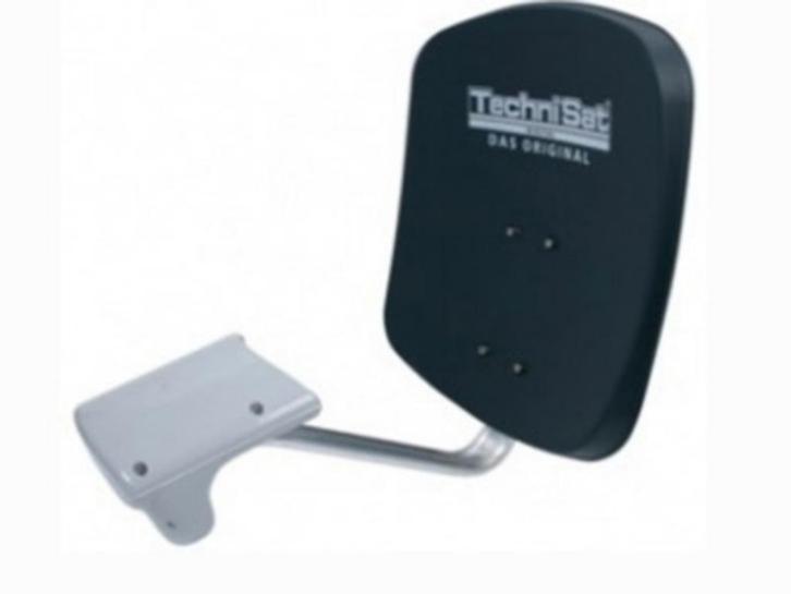 TechniSat Multytenne Quattrosat satelliet schotelantenne, Telecommunicatie, Antennes en Masten, Gebruikt, Antenne, Ophalen
