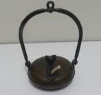 Olielamp - Brons - bronzen weverslampje [1942], Antiek en Kunst, Ophalen