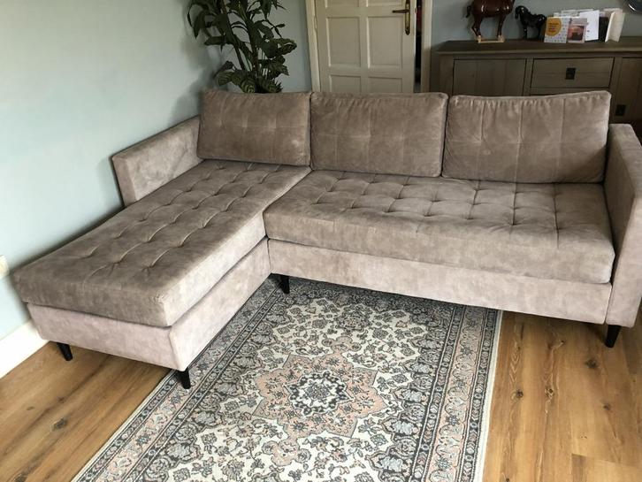 onderhoudsvriendelijk hoekbank links (en ook rechts), Huis en Inrichting, Banken | Bankstellen, Zo goed als nieuw, Hoekbank, Driepersoons