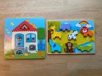 Houten puzzels peuter 2 tot 4 jaar, Kinderen en Baby's, Speelgoed | Kinderpuzzels, 2 tot 4 jaar, Ophalen of Verzenden, Zo goed als nieuw