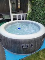 opblaasbare Jaccuzzi met deksel, Tuin en Terras, Bubbelbaden en Hottubs, Ophalen, Gebruikt, Pomp, Opblaasbaar