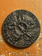 Penning Sint Benedictus, beschermheilige van Europa, Verzenden, Brons