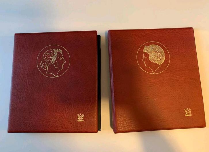 Importa rood verzamelalbum muntenalbum verzamel munten album, Postzegels en Munten, Munten en Bankbiljetten | Toebehoren, Verzamelmap
