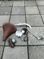 Vintage Fiets Onderdelen - Brooks Zadel, Verlichting, etc., Fietsen en Brommers, Crankstel of Pedalen, Gebruikt, Brooks, Sturmey Archer