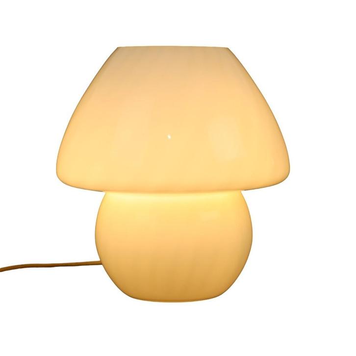 Sixties Space Age Mushroom Paddenstoel Lamp Design WSB, Huis en Inrichting, Lampen | Tafellampen, Gebruikt, Minder dan 50 cm, Glas