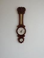 Antieke Barometer met Thermometer, Ophalen, Gebruikt, Barometer