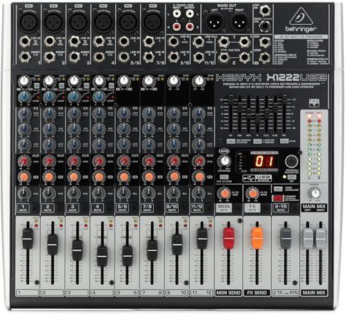 Behringer Xenyx X1222USB Mixer, Audio, Tv en Foto, Stereo-sets, Ophalen of Verzenden