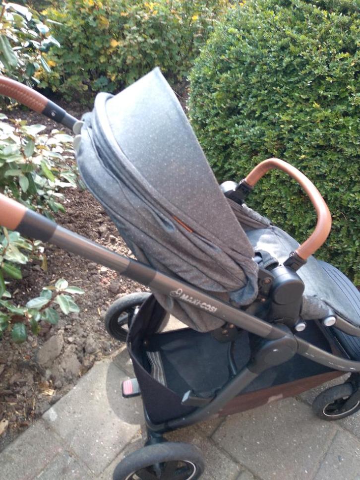 Maxi cosi kinderwagen, Kinderen en Baby's, Kinderwagens en Combinaties, Gebruikt, Combiwagen, Maxi-Cosi, Verstelbare duwstang