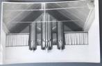 Fotokaart Gouda Gereformeerde Kerk Orgel, Ophalen of Verzenden, Ongelopen, Zuid-Holland