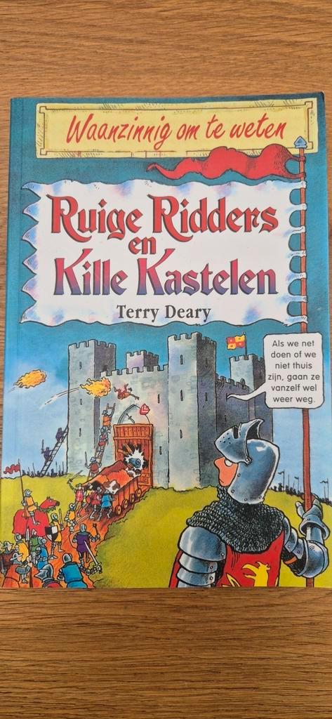 Terry Deary - Ruige ridders en kille kastelen, Boeken, Kinderboeken | Jeugd | 13 jaar en ouder, Zo goed als nieuw, Ophalen of Verzenden