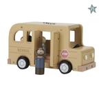 Little Dutch Houten schoolbus met poppetjes (met naam), Ophalen of Verzenden, Nieuw, Kraamcadeau