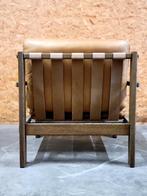 Vintage Brutalist fauteuil uit 1960, Huis en Inrichting, Fauteuils, Ophalen, Gebruikt, Brutalist, Vintage design, Mid Century Modern