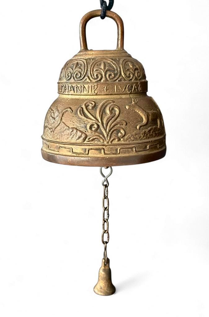 Antieke Koperen Bel - 1900 - Zeer Goede Staat, Huis en Inrichting, Woonaccessoires | Overige, Zo goed als nieuw, Ophalen of Verzenden