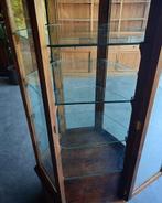 Hexagon Winkelvitrine | Museumkast | Teak  #1934, Antiek en Kunst, Ophalen of Verzenden
