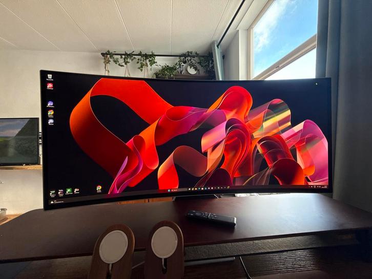 Samsung Monitor 34inch BEST EVER!, Computers en Software, Monitoren, Gebruikt, 101 t/m 150 Hz, DisplayPort, Gaming, Ingebouwde speakers