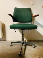 Vintage Groene Bureaustoel, Huis en Inrichting, Ophalen, Gebruikt, Groen, Bureaustoel