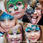 Schminker - Schminken en glittertattoos