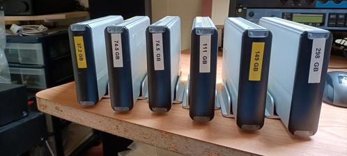 6 externe harde schijven, Computers en Software, Harde schijven, Gebruikt, Desktop, HDD, USB, Ophalen of Verzenden