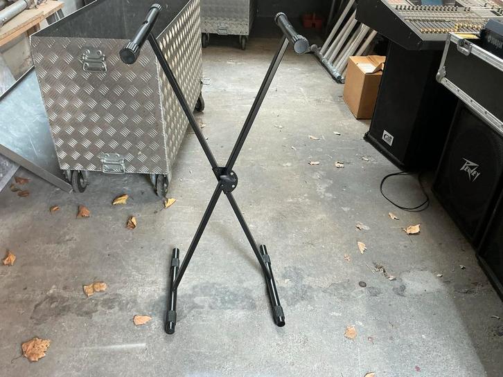 Keyboard Standaard - X-Model, Muziek en Instrumenten, Standaards, Gebruikt, Instrumentstandaard, Keyboard of Synthesizer, Ophalen