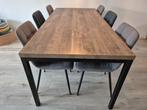Eettafel Woonexpress IJBURG - 190x90 cm, Huis en Inrichting, Tafels | Eettafels, Ophalen, Metaal, 50 tot 100 cm, Zo goed als nieuw