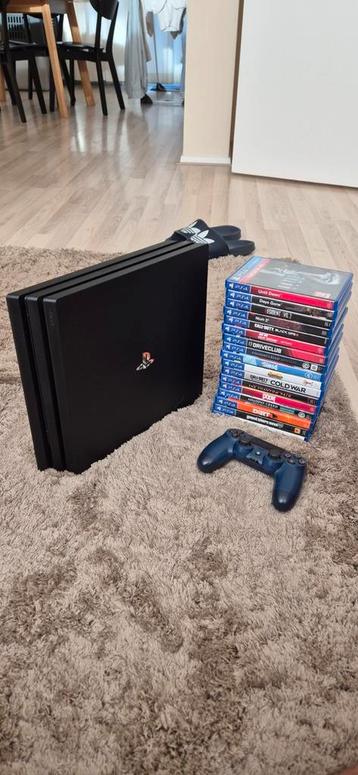 PS4 Pro met Controller & Games beschikbaar voor biedingen