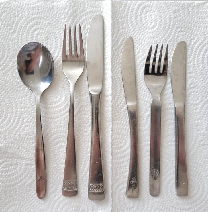 Klein bestek Airlines / Luchtvaartmaatschappijen, Verzamelen, Luchtvaart en Vliegtuigspotten, Gebruikt, Overige typen, Ophalen of Verzenden