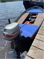 Steel Canal Boat Amsterdam Good Working Condition, Watersport en Boten, Ophalen, 10 tot 30 pk, Gebruikt, Staal