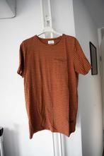 Oranje T-shirt met strepen Lost Minds maat S, als nieuw, Kleding | Heren, T-shirts, Lost Minds, Maat 46 (S) of kleiner, Oranje