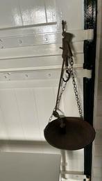 Antieke weegschaal, Witgoed en Apparatuur, Ophalen of Verzenden, 500 gram of grover, Hangweegschaal, Minder dan 10 kg