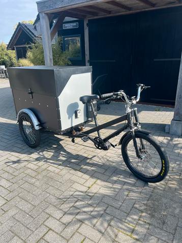 Nieuwe elektrische bakfiets – praktisch ruim beschikbaar voor biedingen