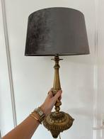 Prachtige vintage messing lamp!, Ophalen, Zo goed als nieuw, Rond